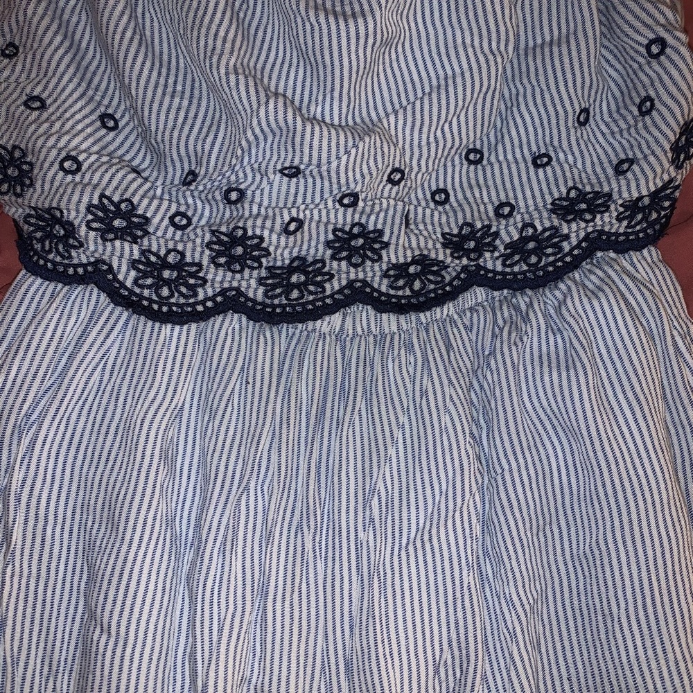 Jessica Simpson strapless jumpsuit